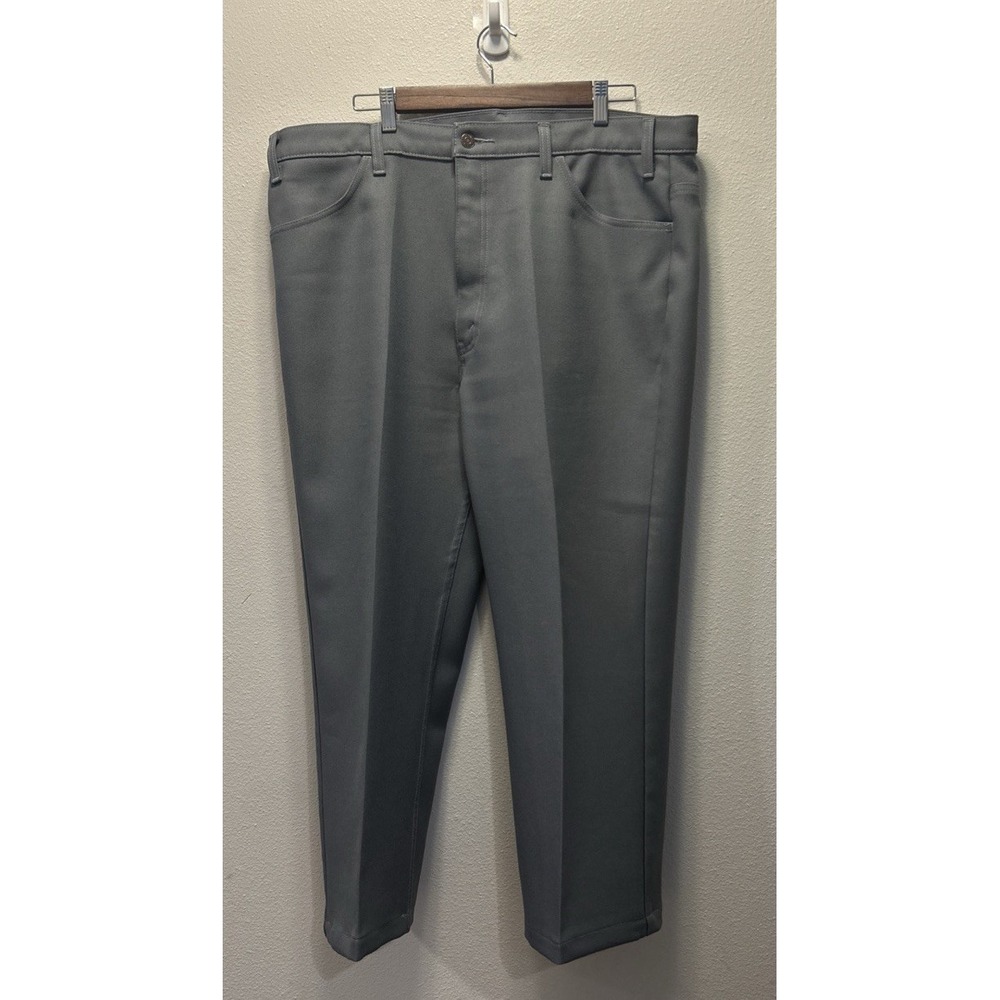Vintage Levis Pants Black Tab 517 60's 70's Sta Prest Dress Grey 42 x 32 Casual‎
